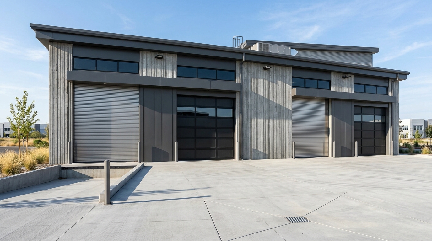倉庫・工場の大型シャッター新設・交換工事